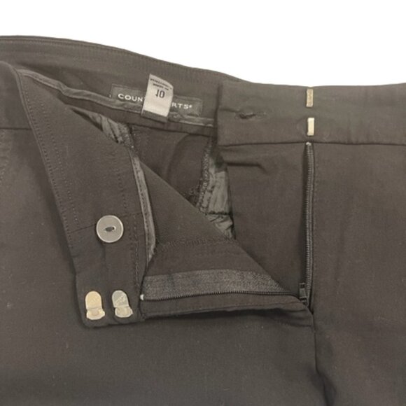 Black Dress Pants, Slacks, Size 10 - Picture 7 of 7